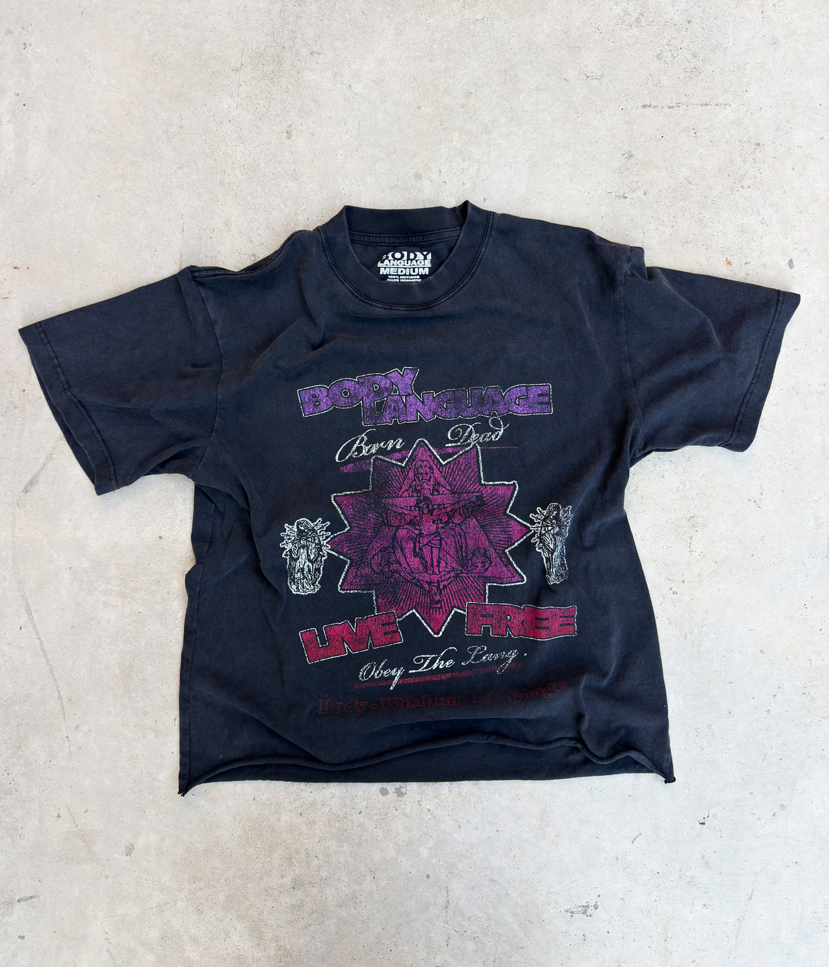"LIVE FREE" TEE